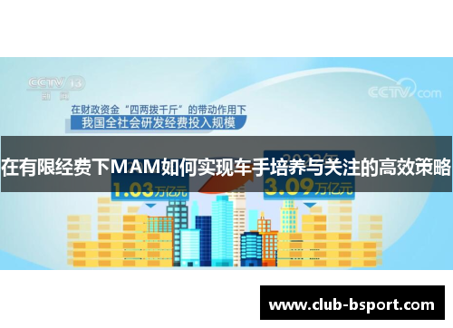 在有限经费下MAM如何实现车手培养与关注的高效策略